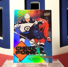 Cole Perfetti 2024-25 - Check point #Cp-6 Upper Deck Series 1